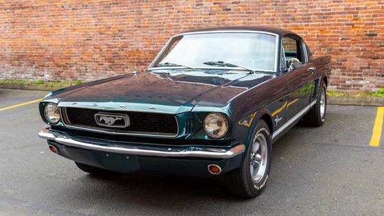 Restored 1966 Ford Mustang Fastback with Bullitt Vibes