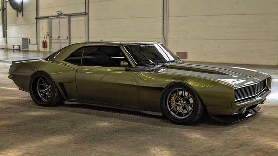 Rendered 1969 Chevy Camaro Restomod Concept
