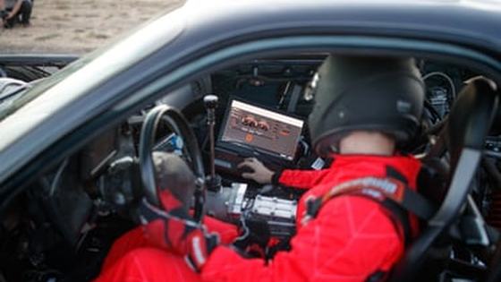 1400hp 4-Rotor Turbocharged Mazda RX-7 by Rob Dahm