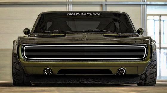 Rendered 1969 Chevy Camaro Restomod Concept