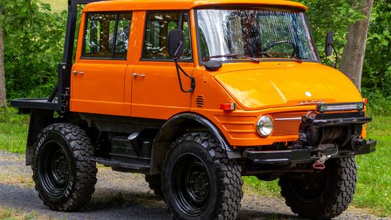 1979 Mercedes-Benz Unimog 421 Flatbed