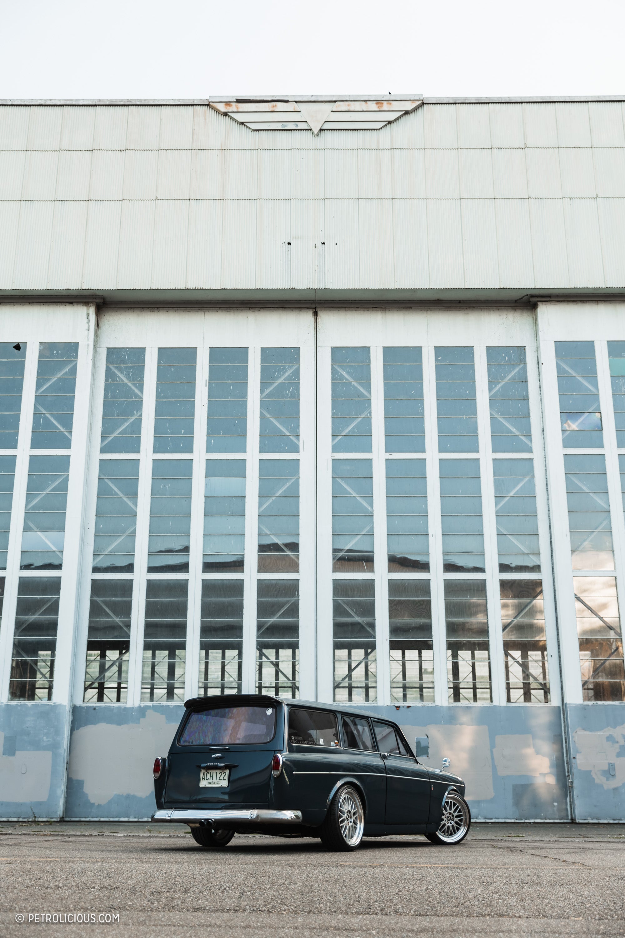 Volvo Amazon Wagon on BMW E30 Chassis