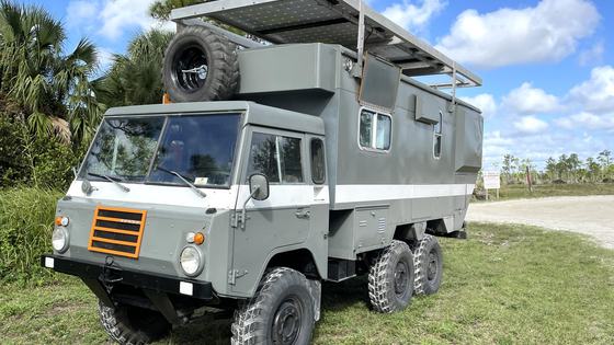 Modified 1975 Volvo C304 TGB 1314 Camper