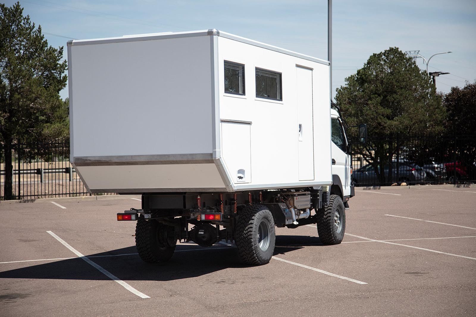 2017 Mitsubishi Fuso Canter FG4x4 with Habitat Shell