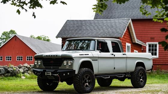 Supercharged 5.7L HEMI-Swapped 1964 Dodge Power Wagon