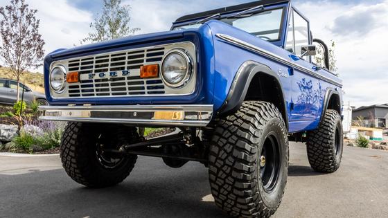 Modified 1969 Ford Bronco Half-Cab Pickup