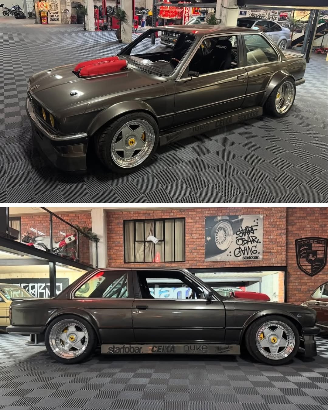 Ferrari Engine Swapped BMW E30
