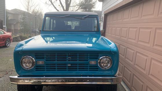 Modified 1970 Ford Bronco with 302ci V8