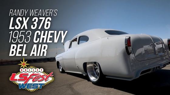 Twin-Supercharged LSX-Powered 1953 Chevy Bel Air by Weaver Customs