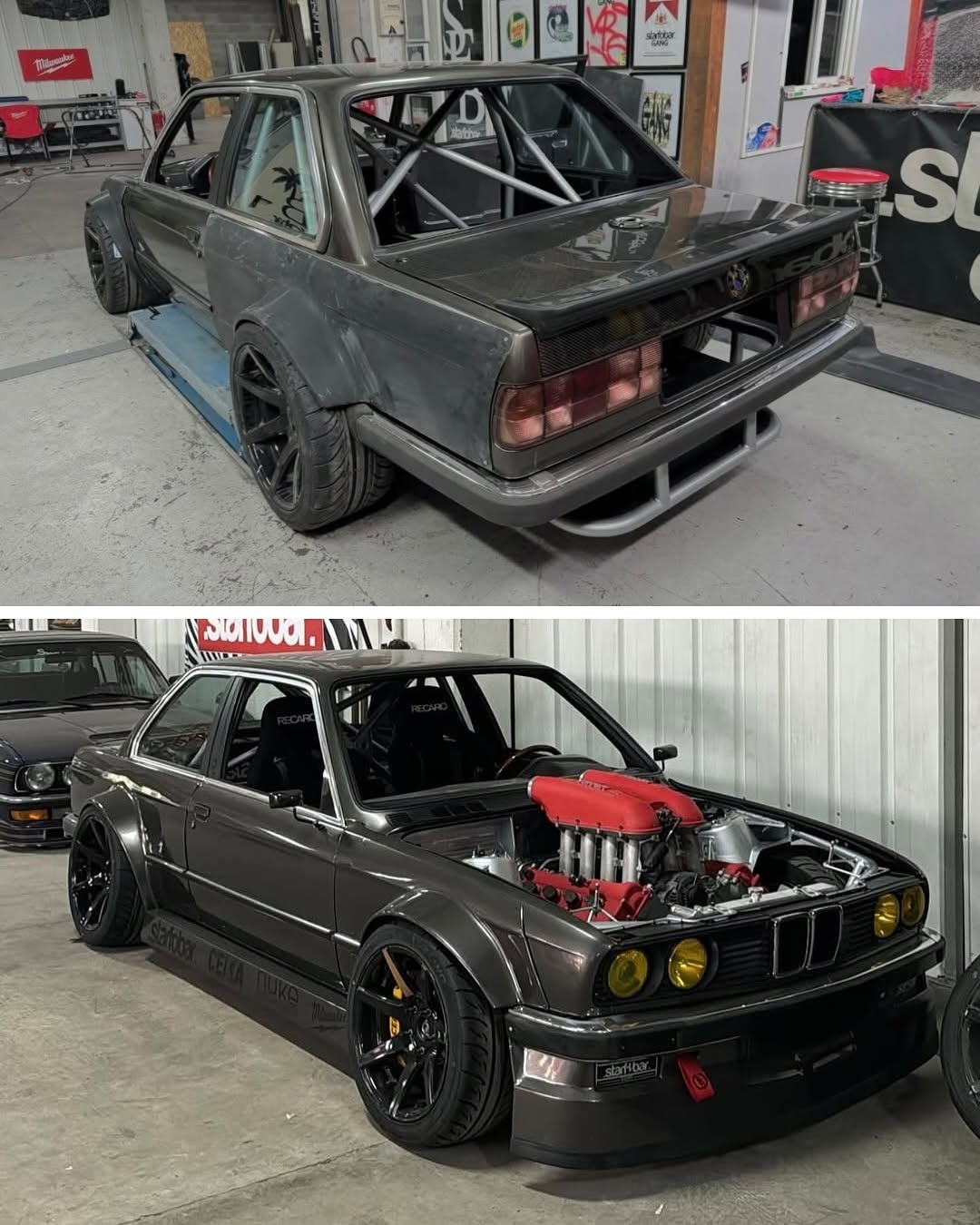 Ferrari Engine Swapped BMW E30