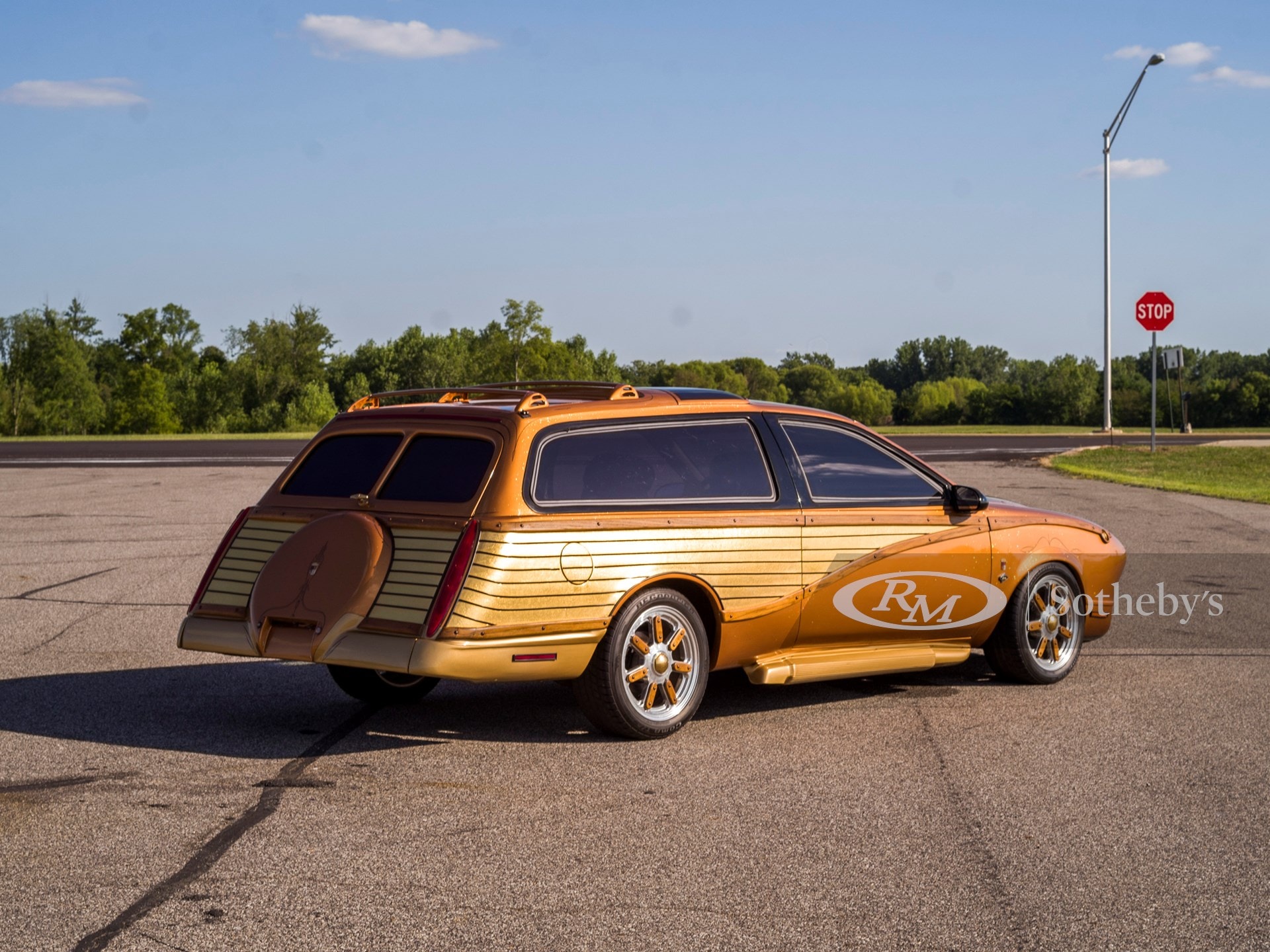 Supercharged V8 George Barris 1998 Mercury Cougar Woodie