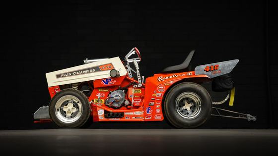 Nitro-Powered Allis-Chalmers 416 Lawn Tractor Dragster