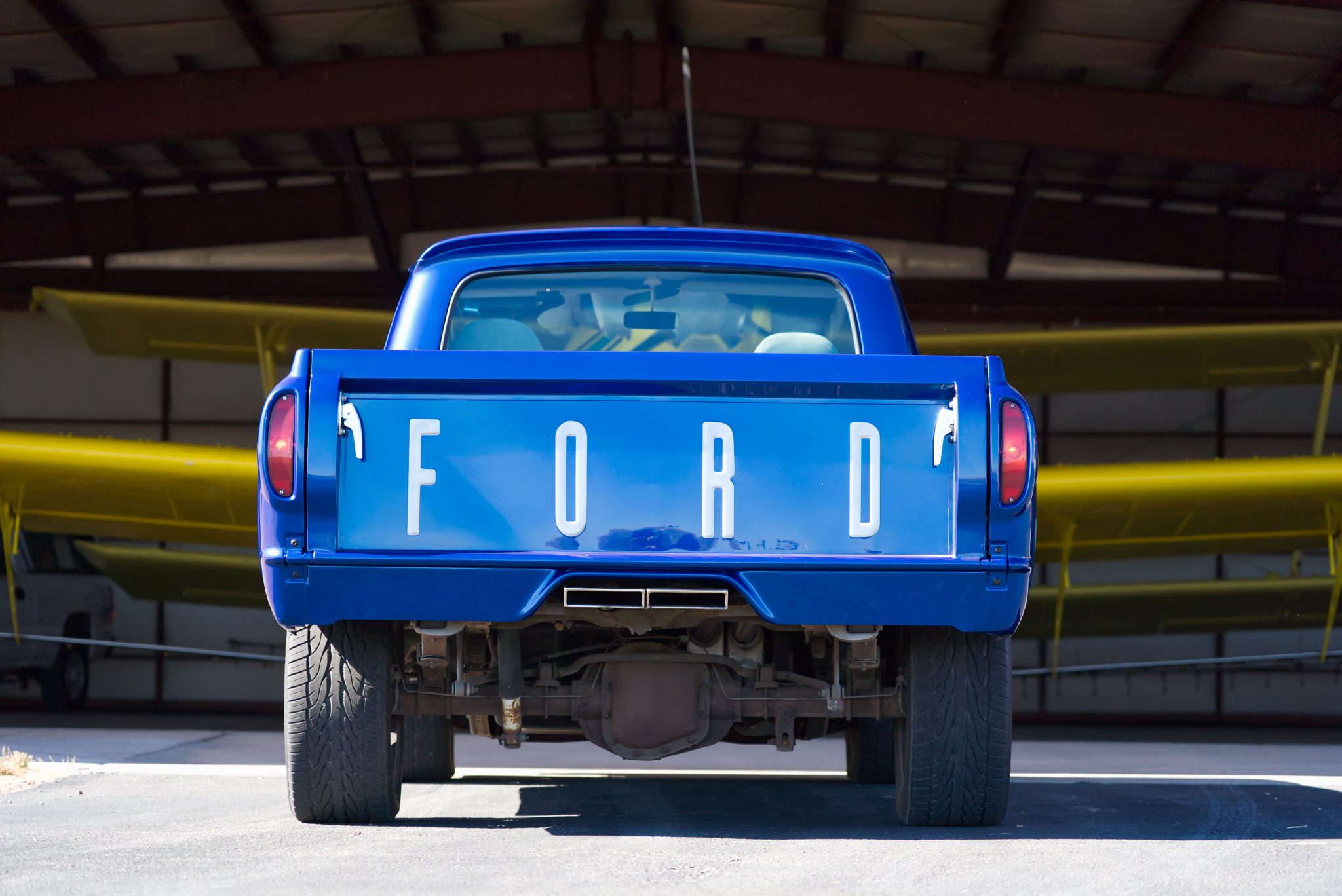 Restomod Ford F-150 SVT Lightning with 1962 F-100 Body
