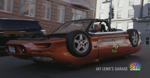 Upside-Down Chevrolet Camaro-Ford Festiva for LeMons