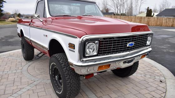 Vortec V8 1972 Chevrolet K10 4x4
