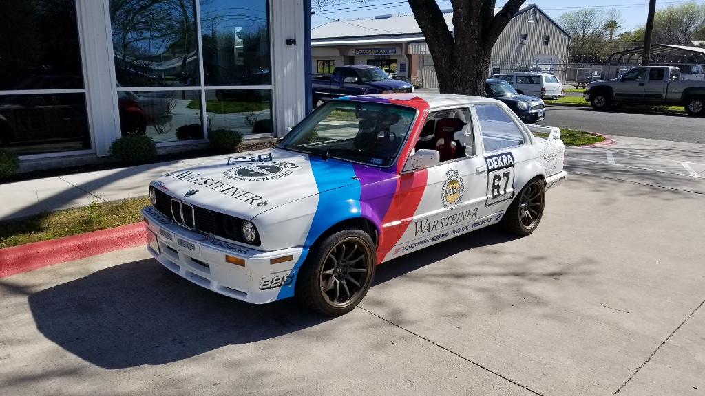 Turbocharged 1987 BMW E30 Track Car