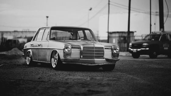 1969 Mercedes-Benz W114 250 by Joe Dale