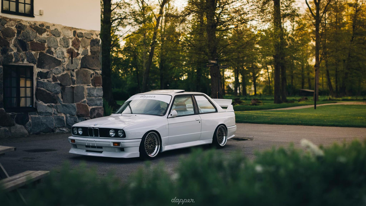 Turbocharged BMW M3 E30