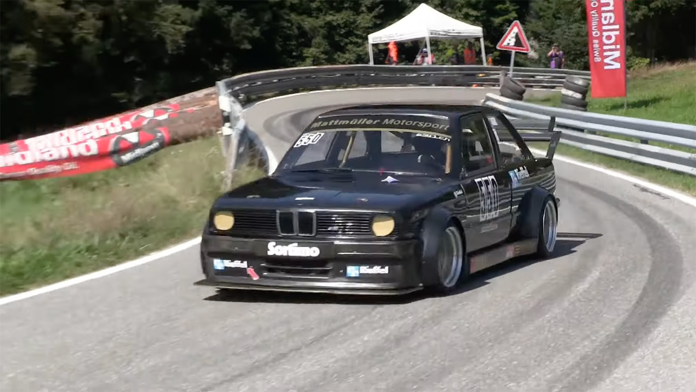 S50B30-Powered BMW E30 Hillclimb Racer