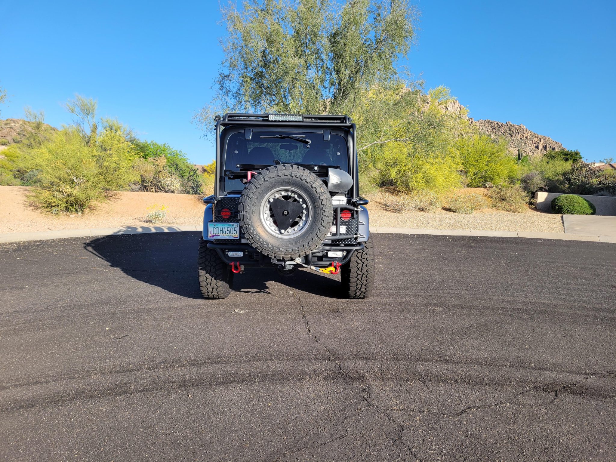 Modified Jeep Wrangler TJ Tomb Raider Edition