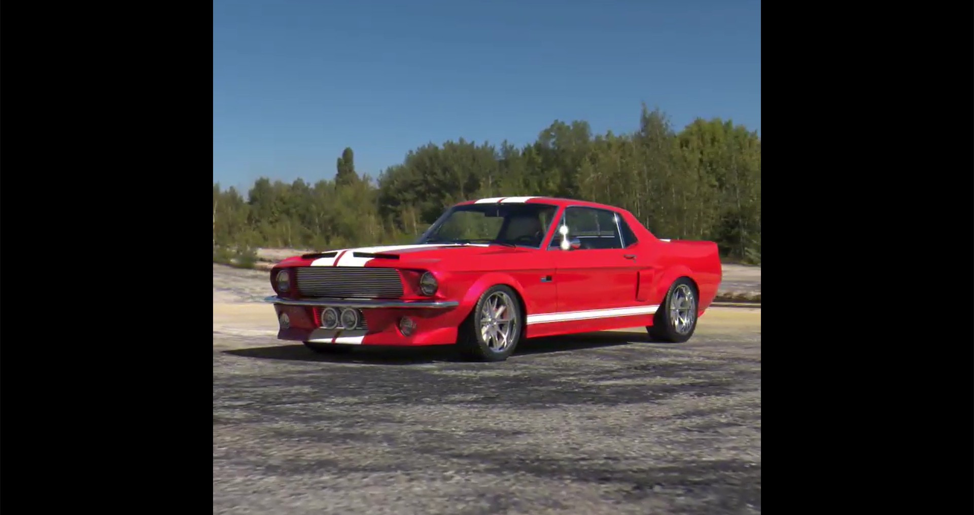 Widebody 1968 Ford Mustang California Special