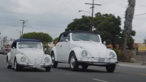 Giant 40% Larger Volkswagen Beetle on a Dodge Truck Platform
