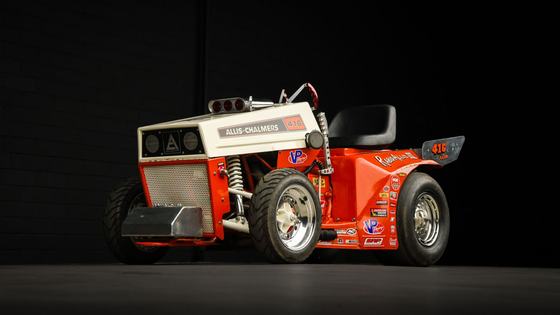 Nitro-Powered Allis-Chalmers 416 Lawn Tractor Dragster