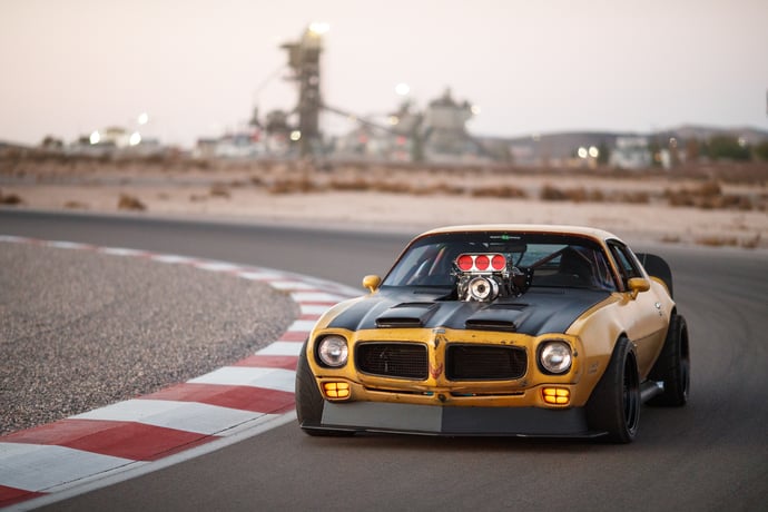 600hp 6-71 Blown AWD 1971 Pontiac Firebird
