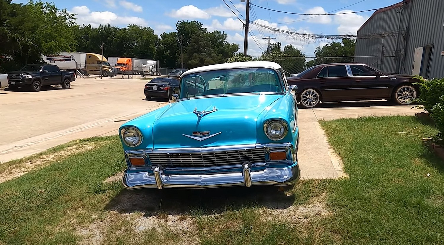 Supercharged LS-Swapped 1956 Chevrolet Bel Air