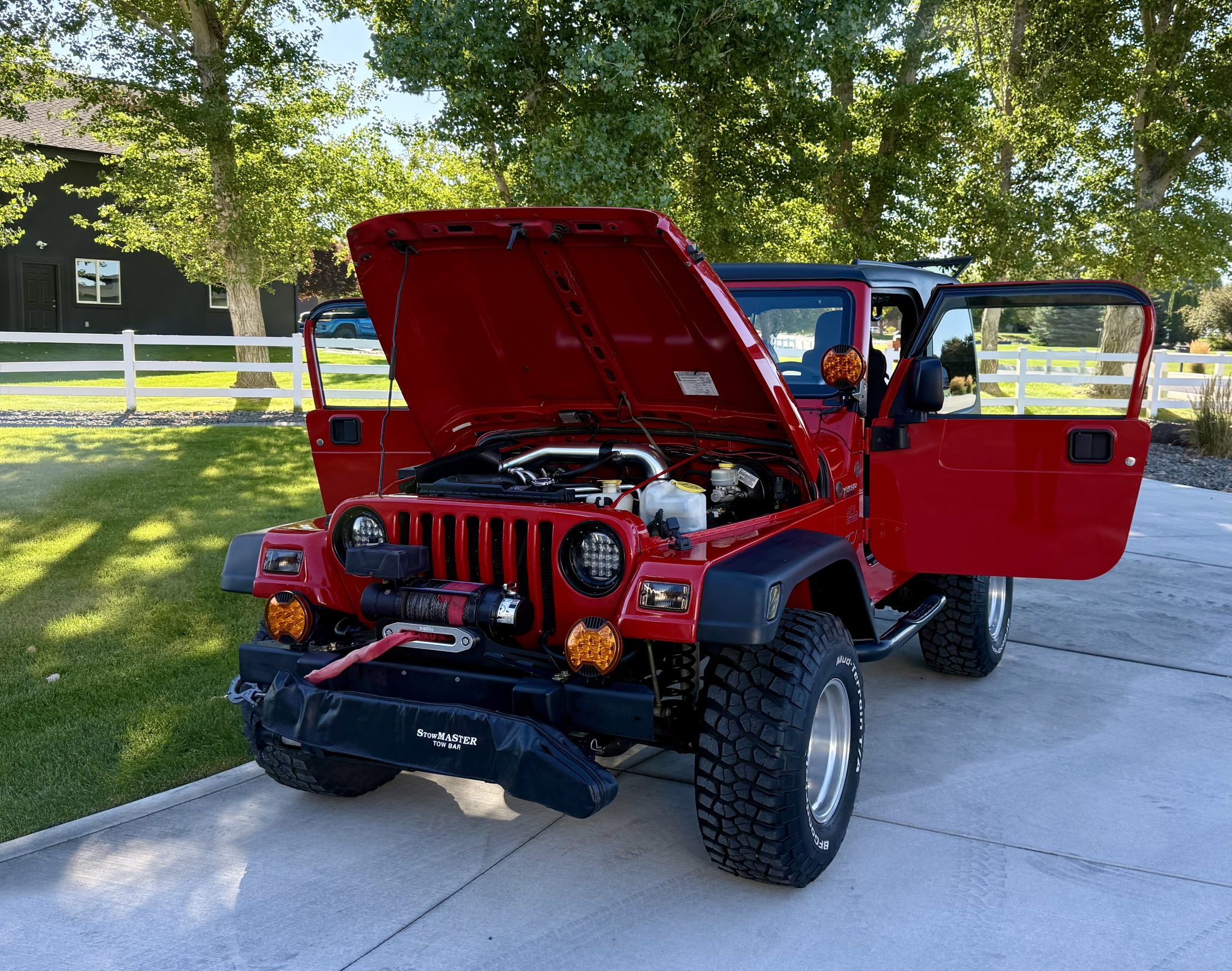 Modified 2004 Jeep Wrangler X 5-Speed
