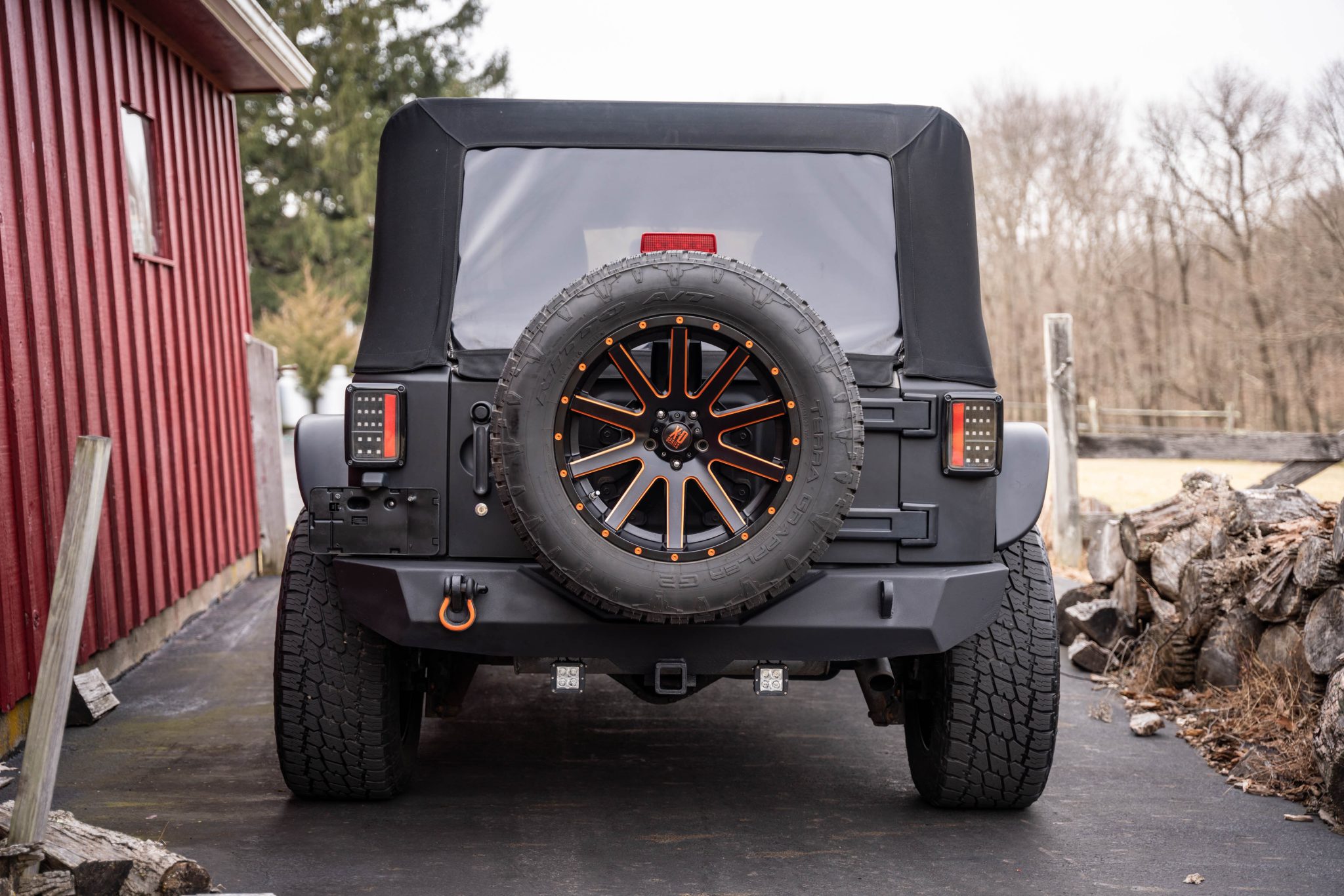 Modified 2014 Jeep Wrangler Unlimited Sahara