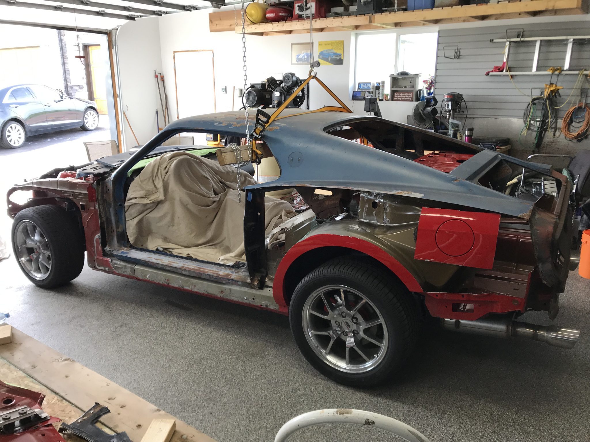 Coyote-Powered 1969 Ford Mustang Backdate