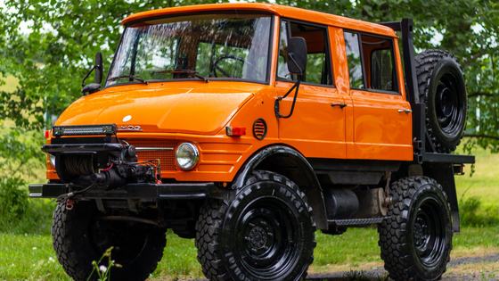 1979 Mercedes-Benz Unimog 421 Flatbed