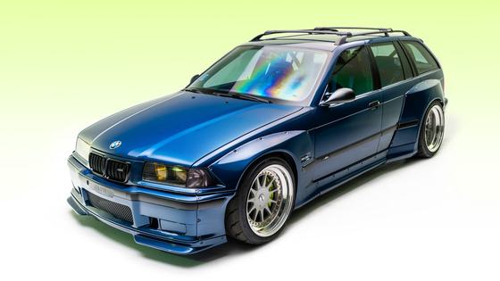 S54-Swapped BMW E36 Touring with Liberty Walk Kit