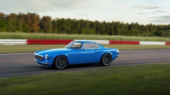 420hp Turbocharged Volvo P1800 Cyan