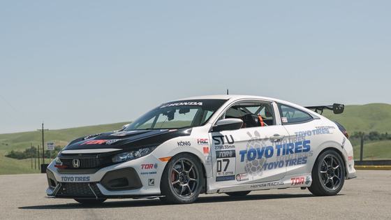 2019 Honda Civic Si Race Car by Honda Performance Development