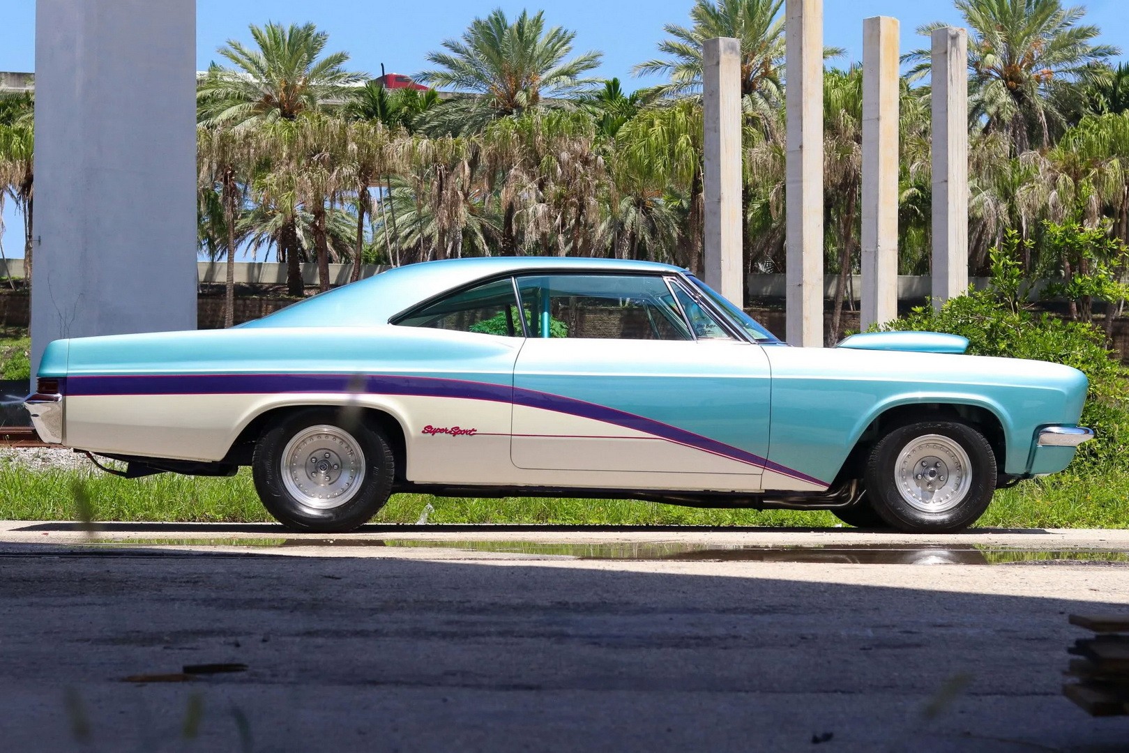 Restomod 1966 Chevrolet Impala SS with Miami Vice Aesthetic