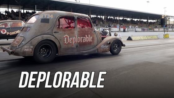 Deplorable Gasser at NHRA Hot Rod Reunion