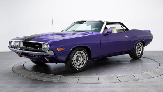 1970 Dodge Challenger Convertible in Plum Crazy
