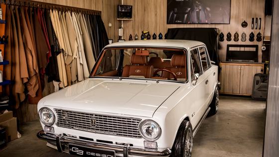 Luxury Restomod VAZ-2101 Lada Sedan by GB Design