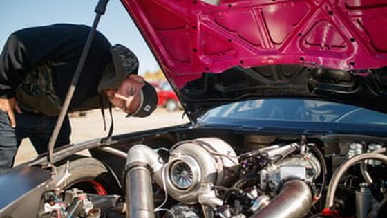 1400hp 4-Rotor Turbocharged Mazda RX-7 by Rob Dahm