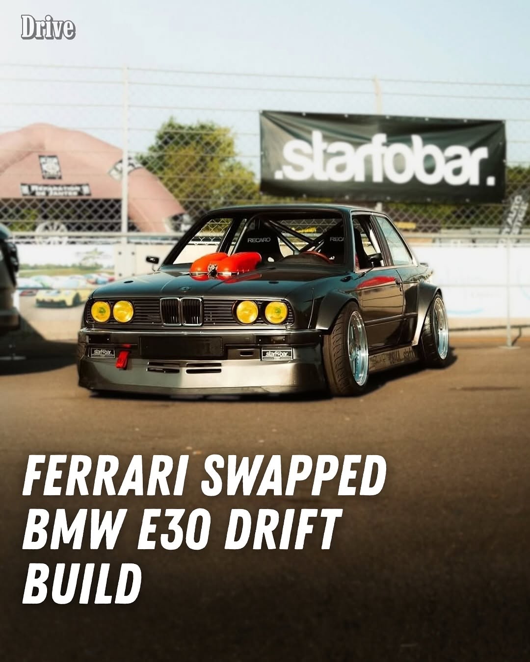 Ferrari Engine Swapped BMW E30