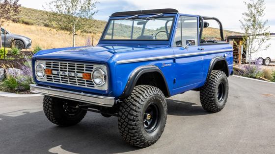 Modified 1969 Ford Bronco Half-Cab Pickup