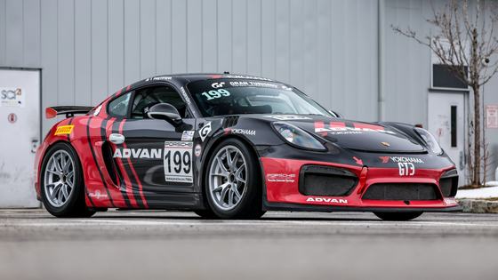 3.8L Flat-Six Porsche Cayman GT4 Clubsport Race Car