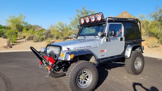 Modified Jeep Wrangler TJ Tomb Raider Edition