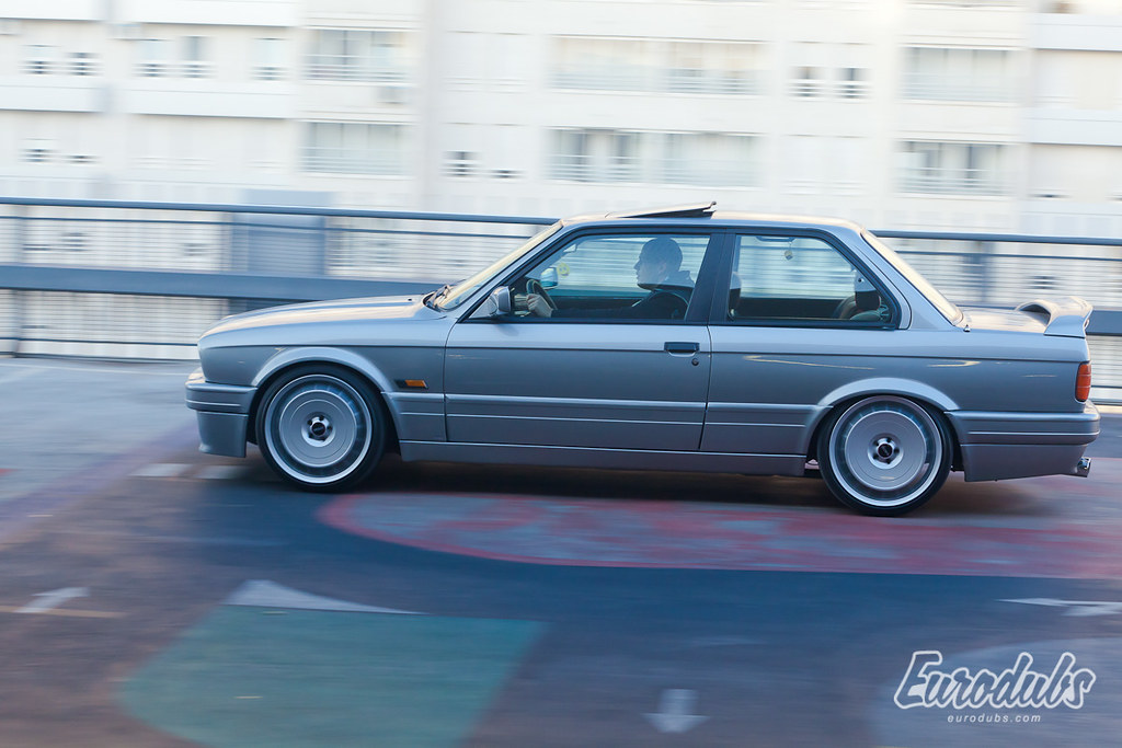 BMW E30 327i on Ronal Aero