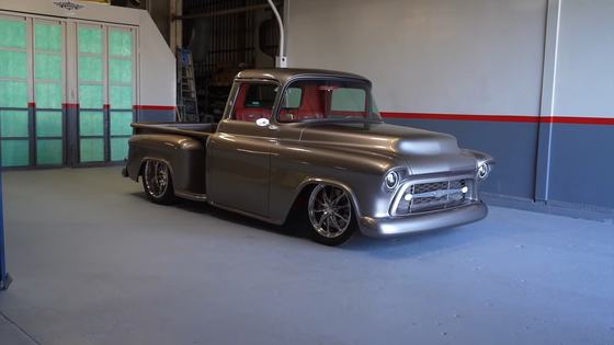 420hp 1956 Chevy 3100 Stepside Restomod