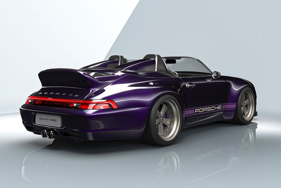 Viola Metallic Gunther Werks Porsche 993 Speedster