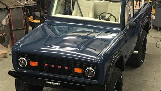 Edelbrock 347ci V8-Powered 1968 Ford Bronco