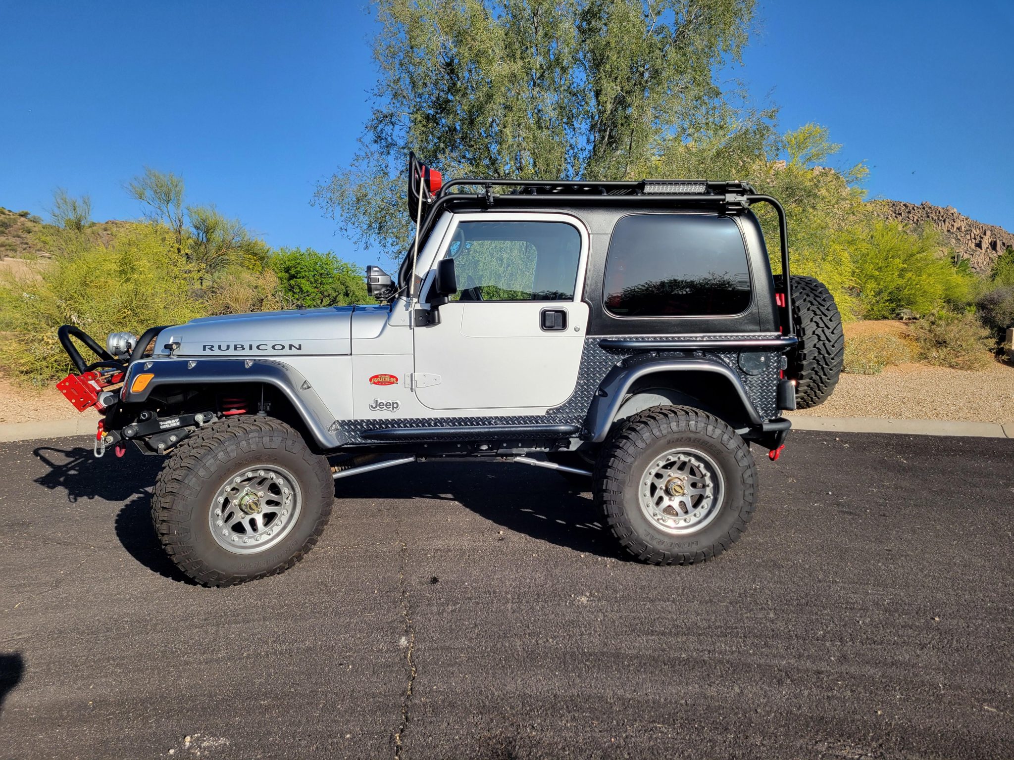 Modified Jeep Wrangler TJ Tomb Raider Edition